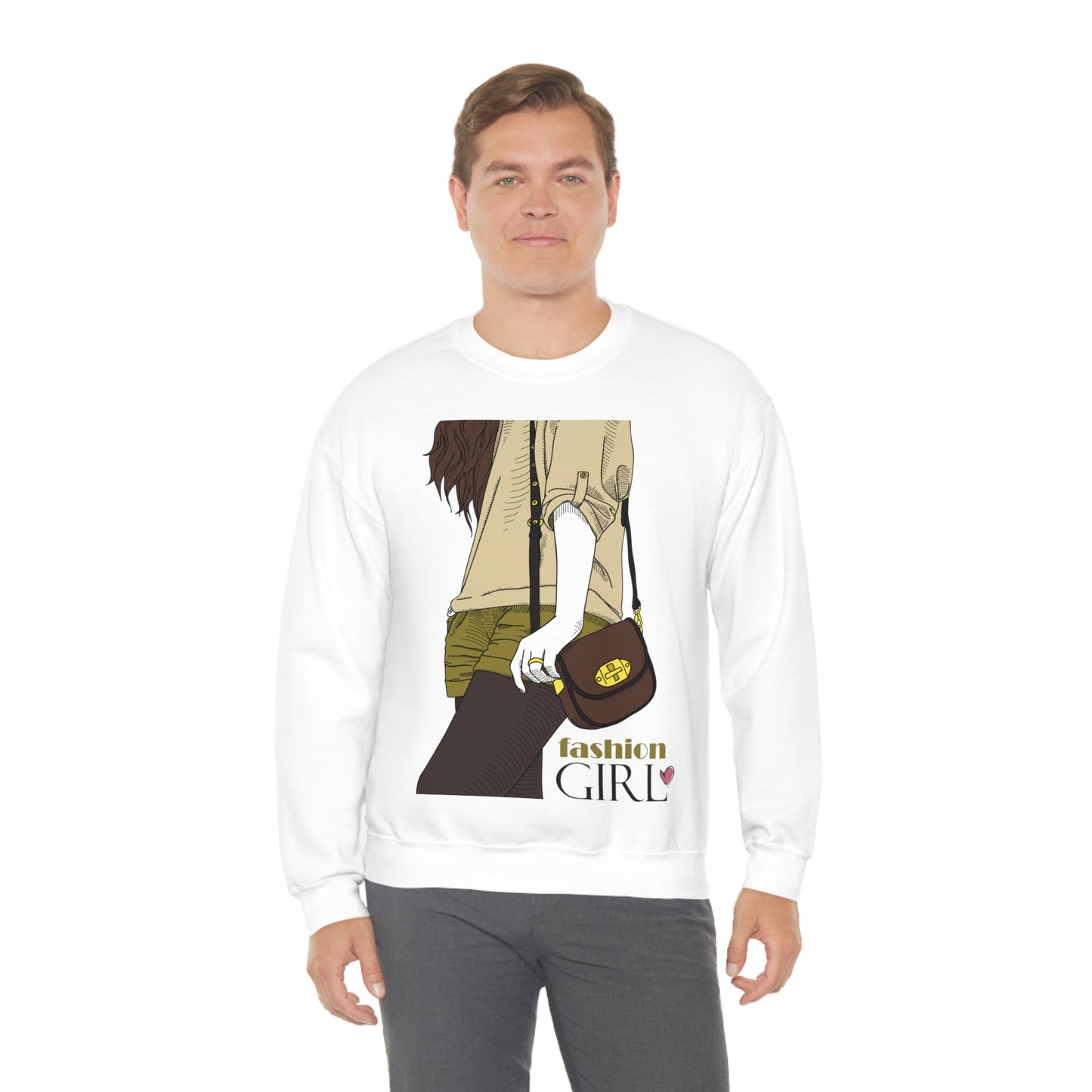 Fashion girl Crewneck Sweatshirt