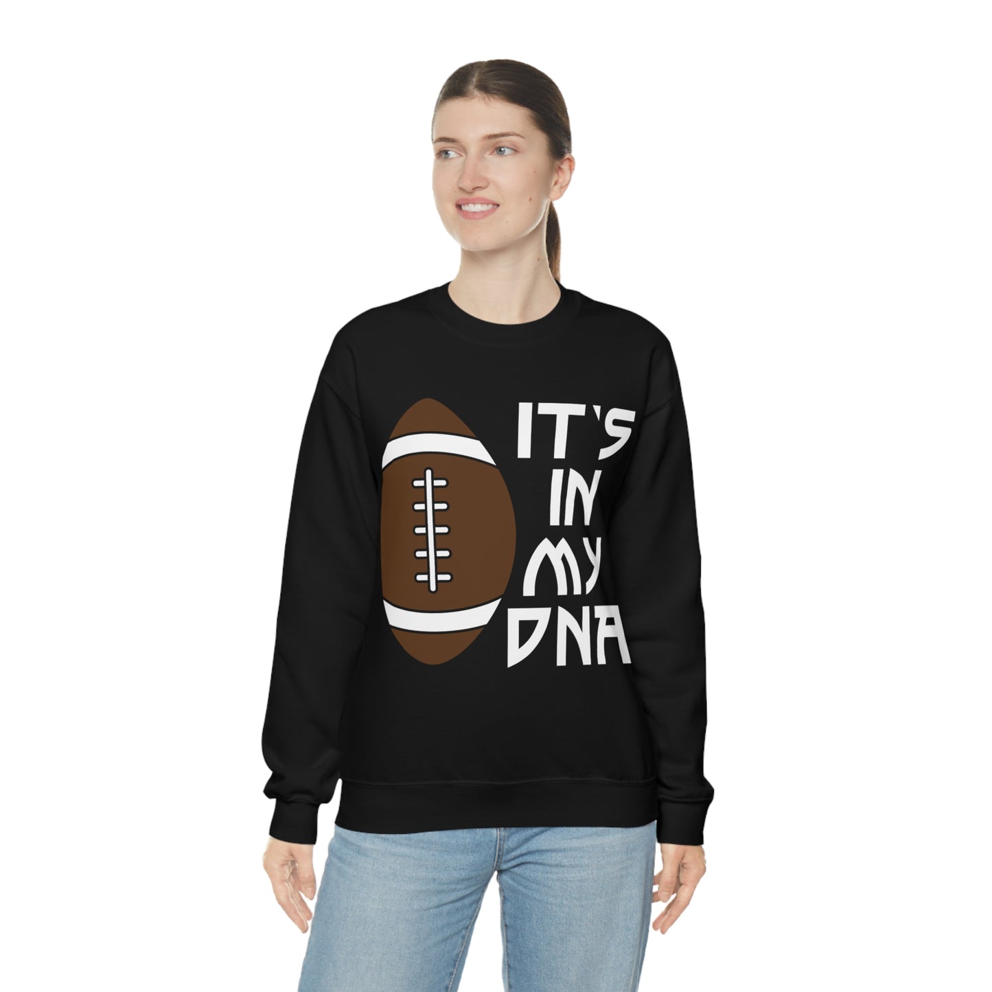 Football is in my DNA Crewneck Sweatshirt