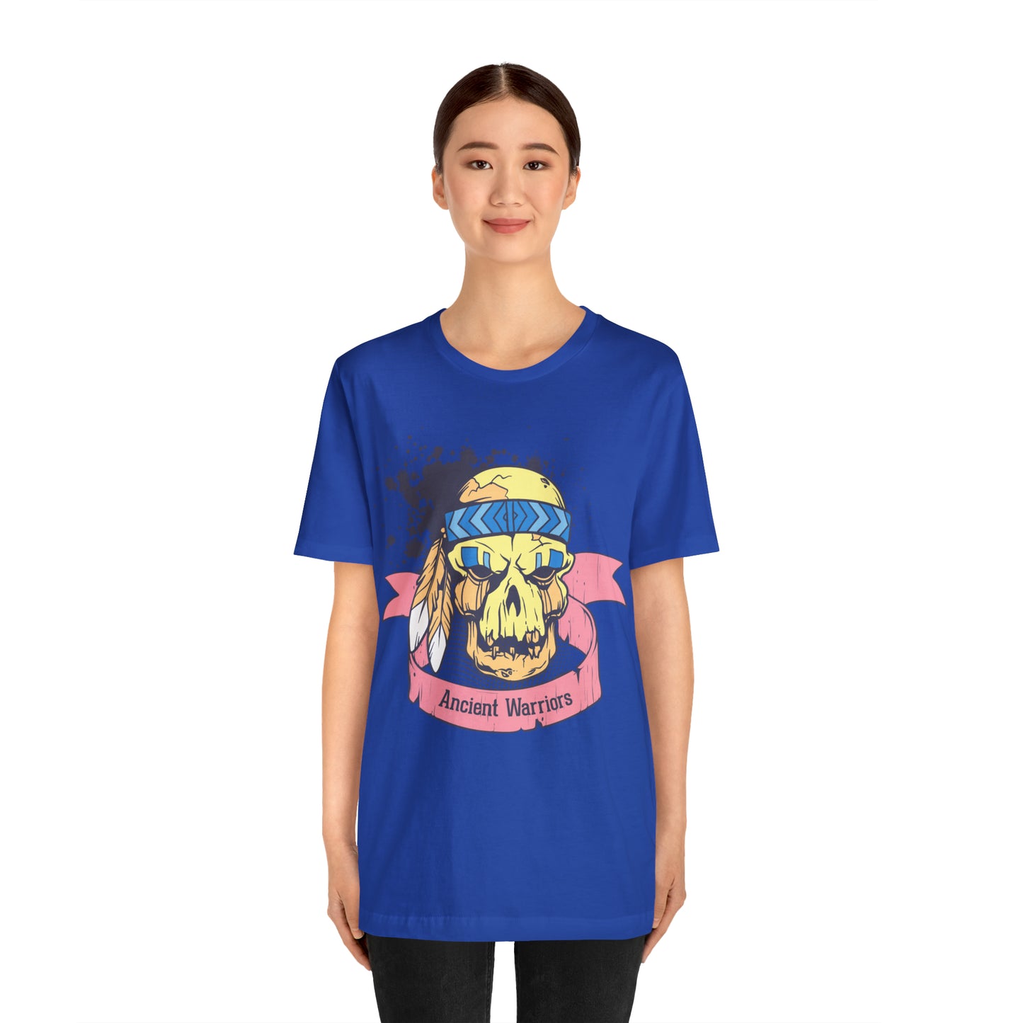 Ancient Warrior Skull Chief T-Shirt