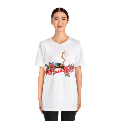 Hawaii Floral Surf T-Shirt