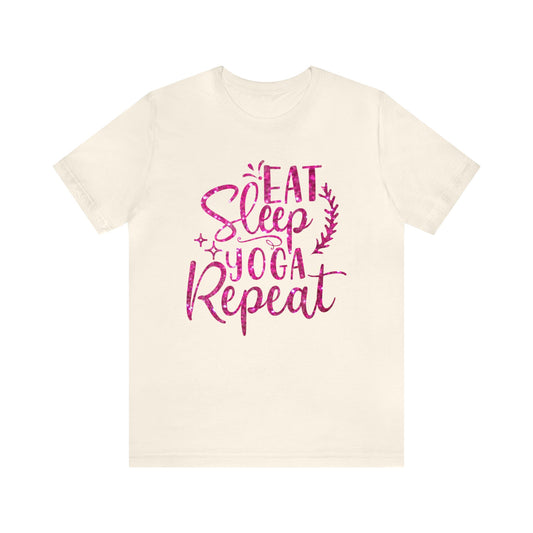 Eat Sleep Yoga Repeat T-Shirt