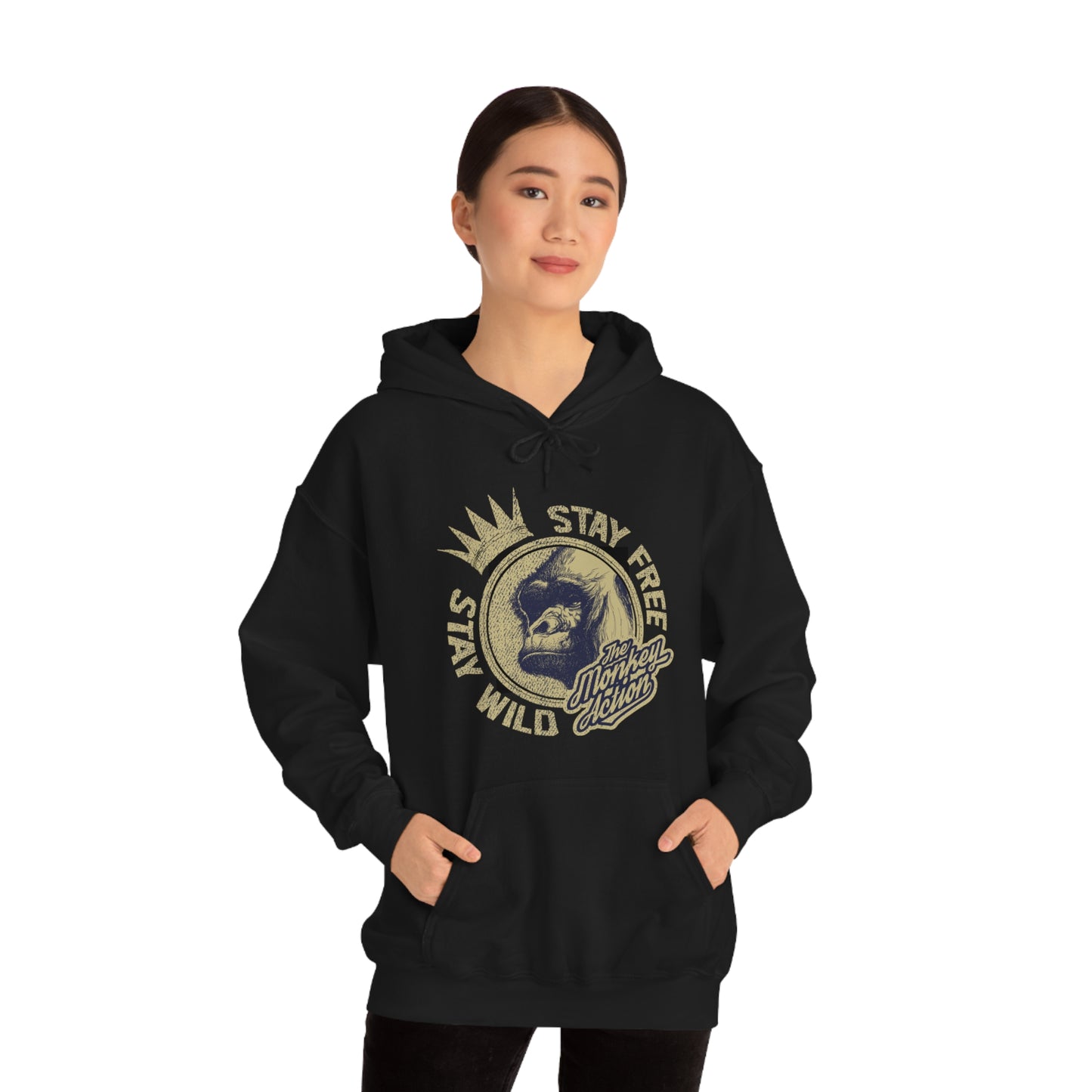 Stay free stay wild Hoodie