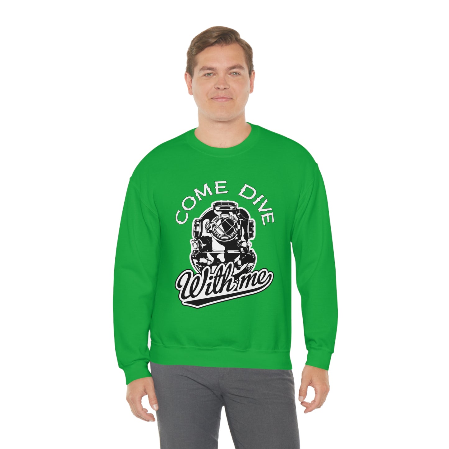 Dive with me Crewneck Sweatshirt