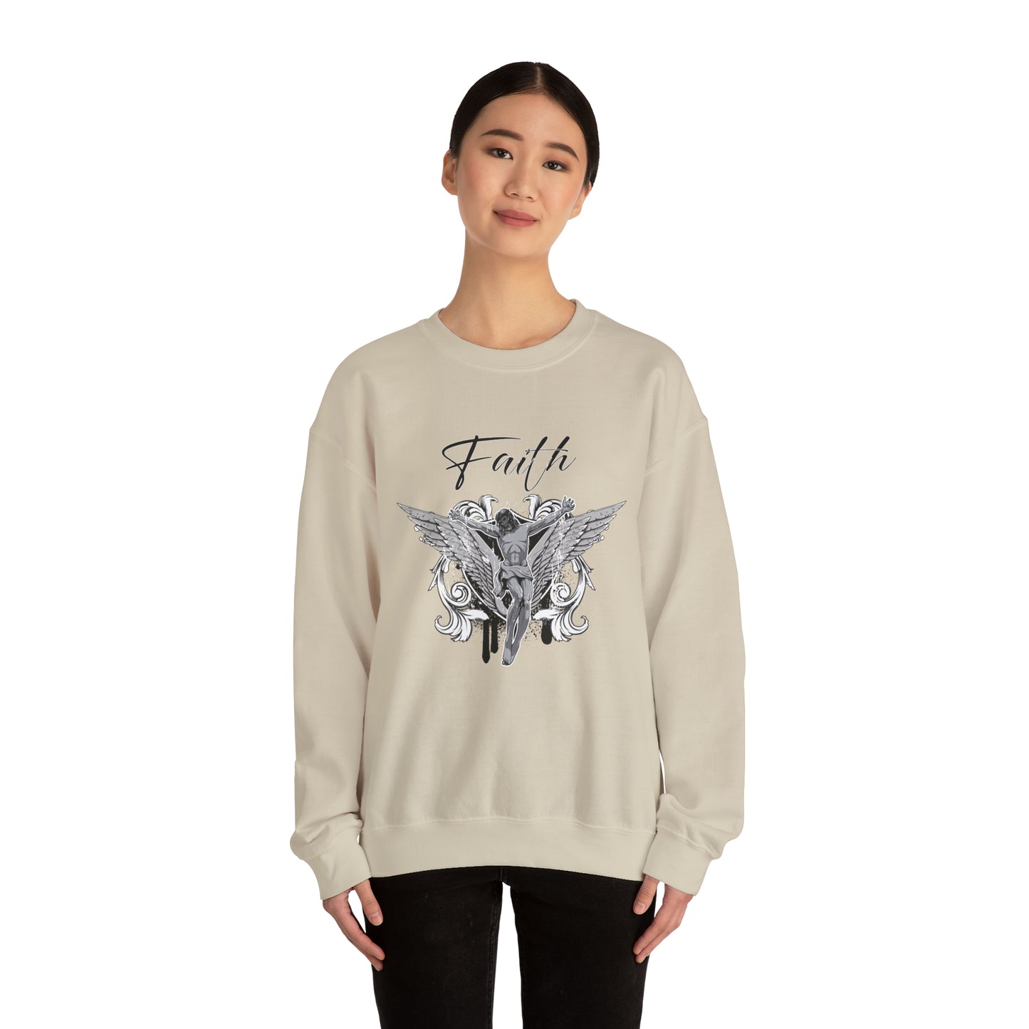 Jesus Faith Crewneck Sweatshirt