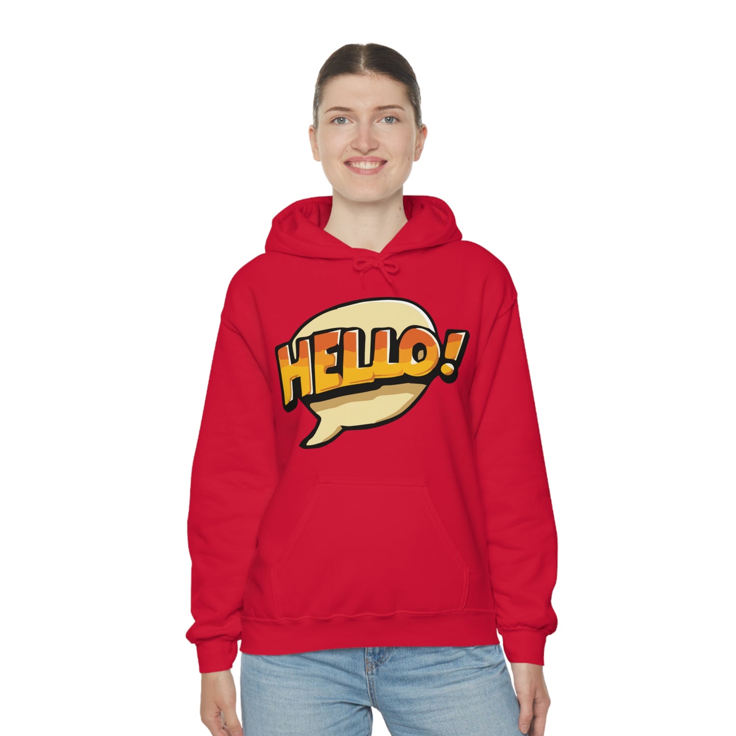 Hello! colorful Hoodie