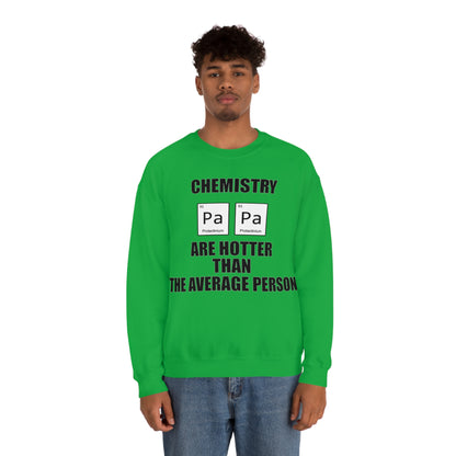 Chemistry Papa Crewneck Sweatshirt