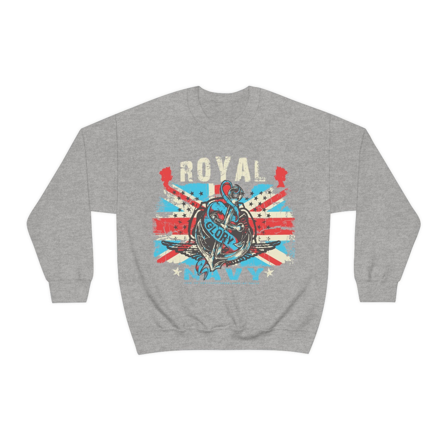 Navy_Glory Crewneck Sweatshirt