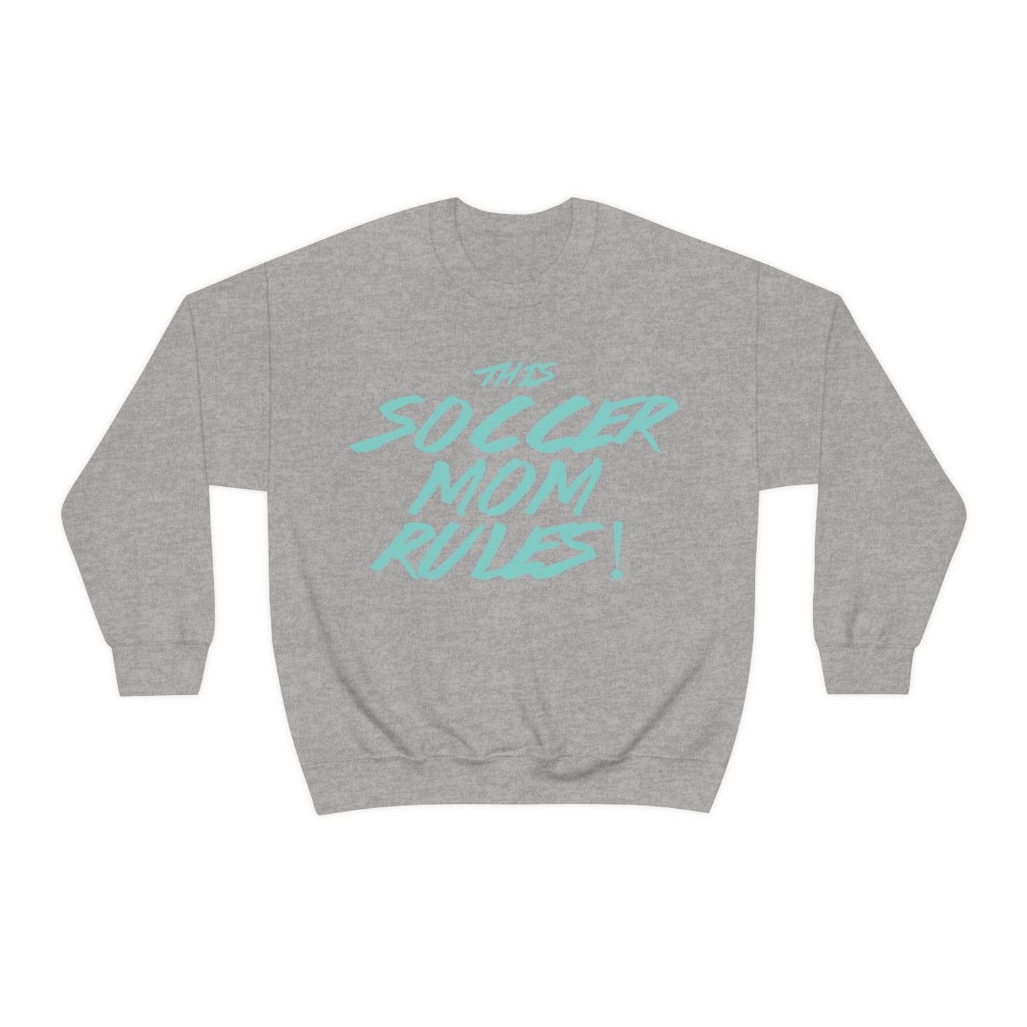 Soccer mom rules Crewneck Sweatshirt