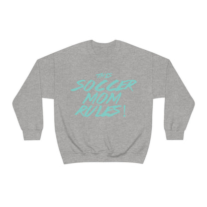 Soccer mom rules Crewneck Sweatshirt