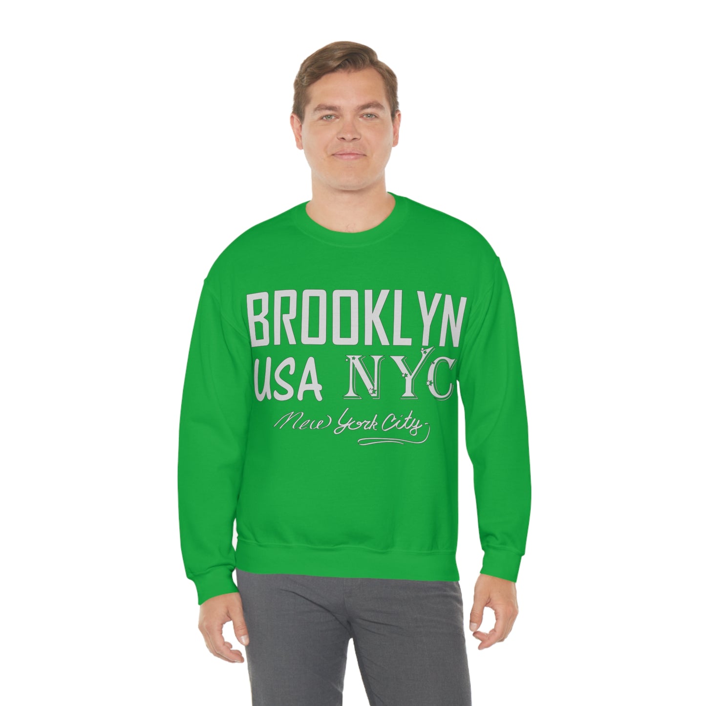 Brooklyn NY USA Crewneck Sweatshirt