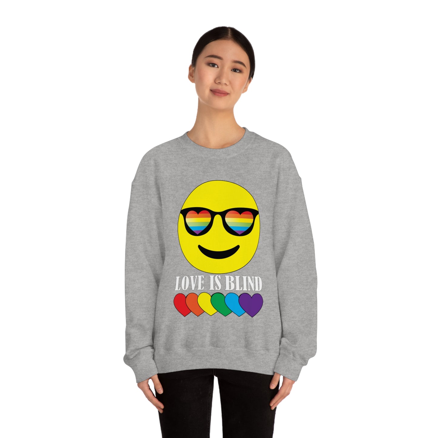 LOVE IS BLIND Crewneck Sweatshirt