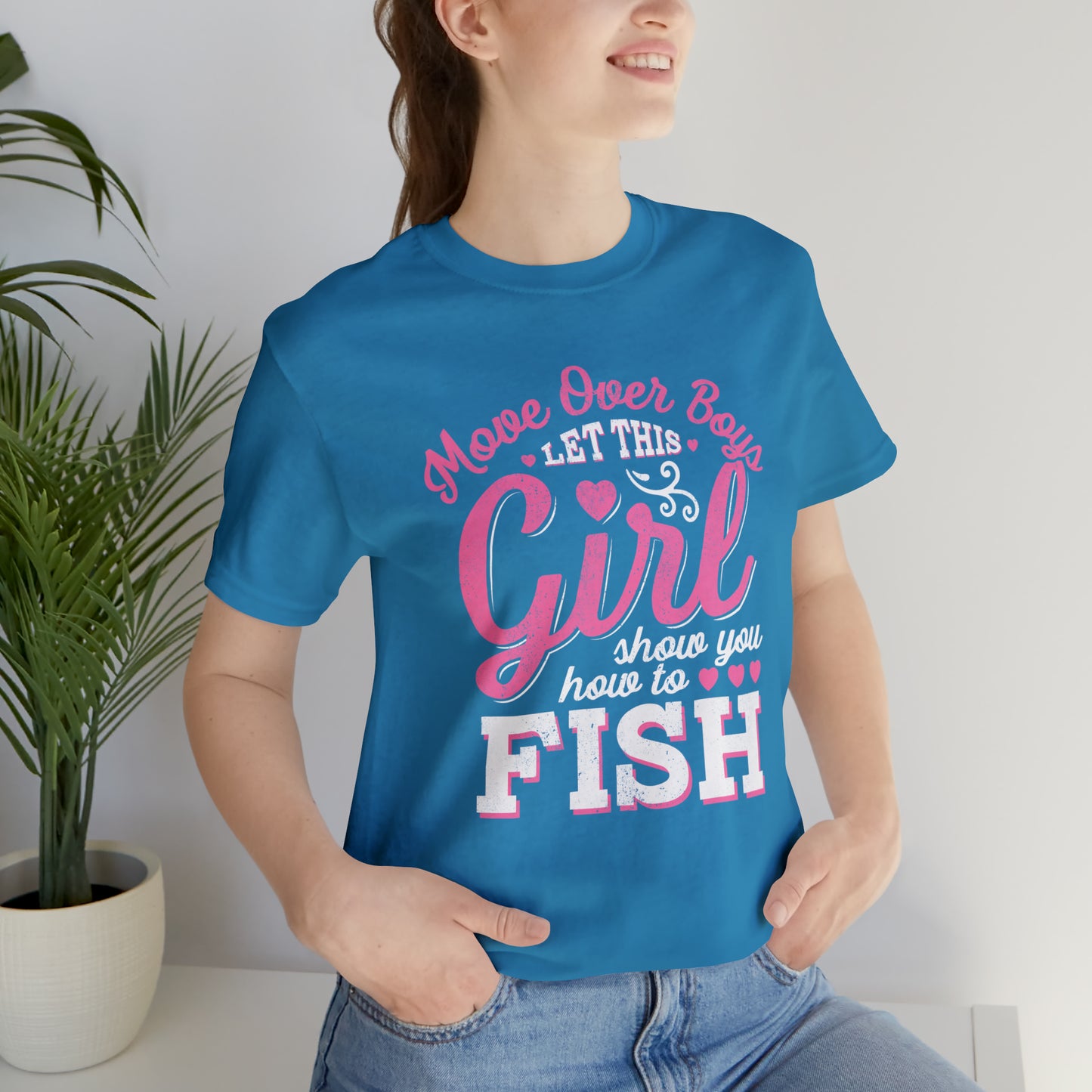 Girl Fishing T-Shirt