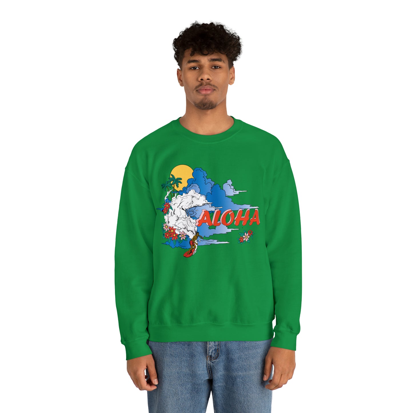 Aloha Vibes Crewneck Sweatshirt