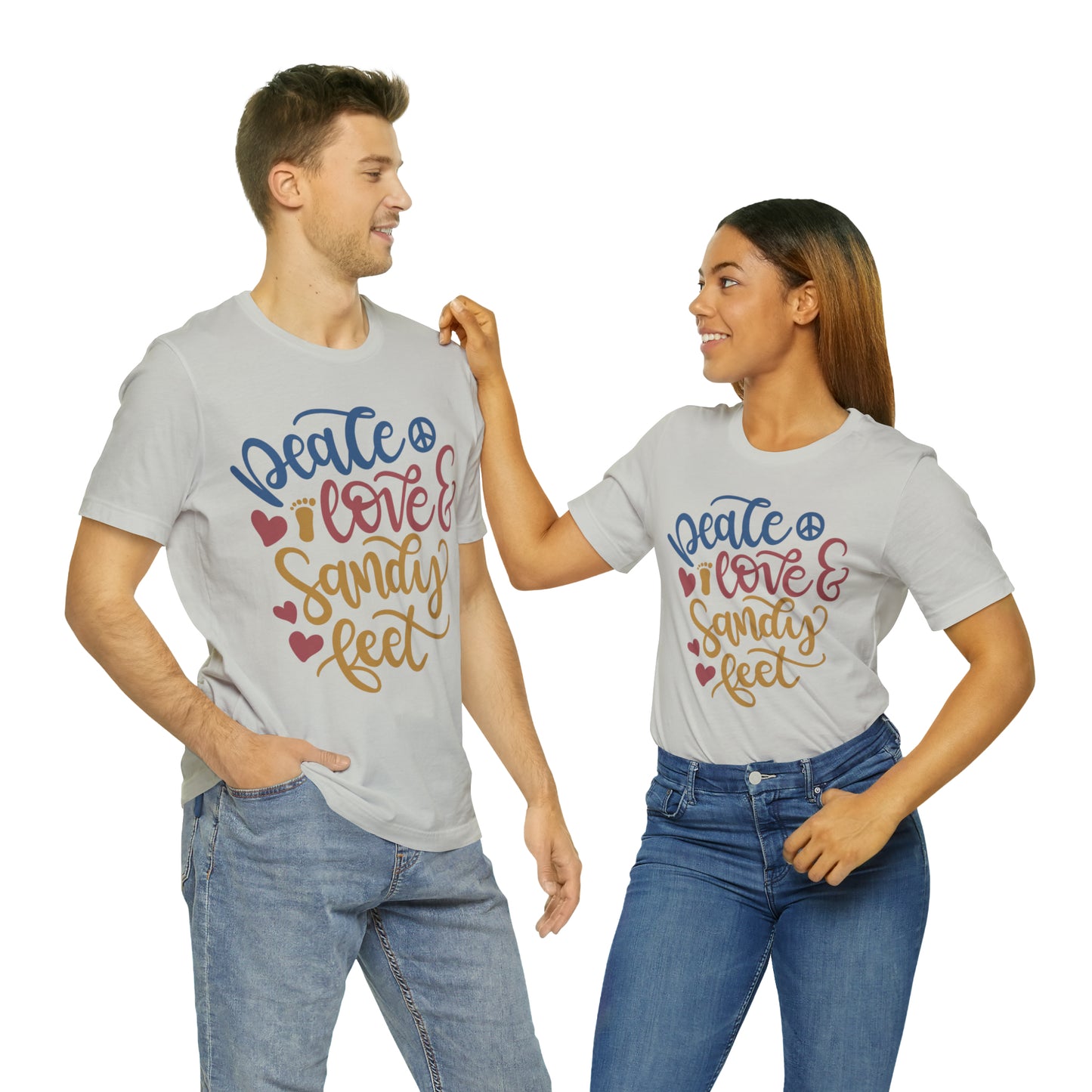 Peace_love_and_sandy_feet T-Shirt