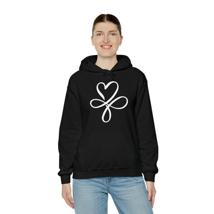 Heart symbol Love Infinity symbol Hoodie