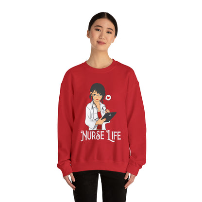 Nurse life Crewneck Sweatshirt