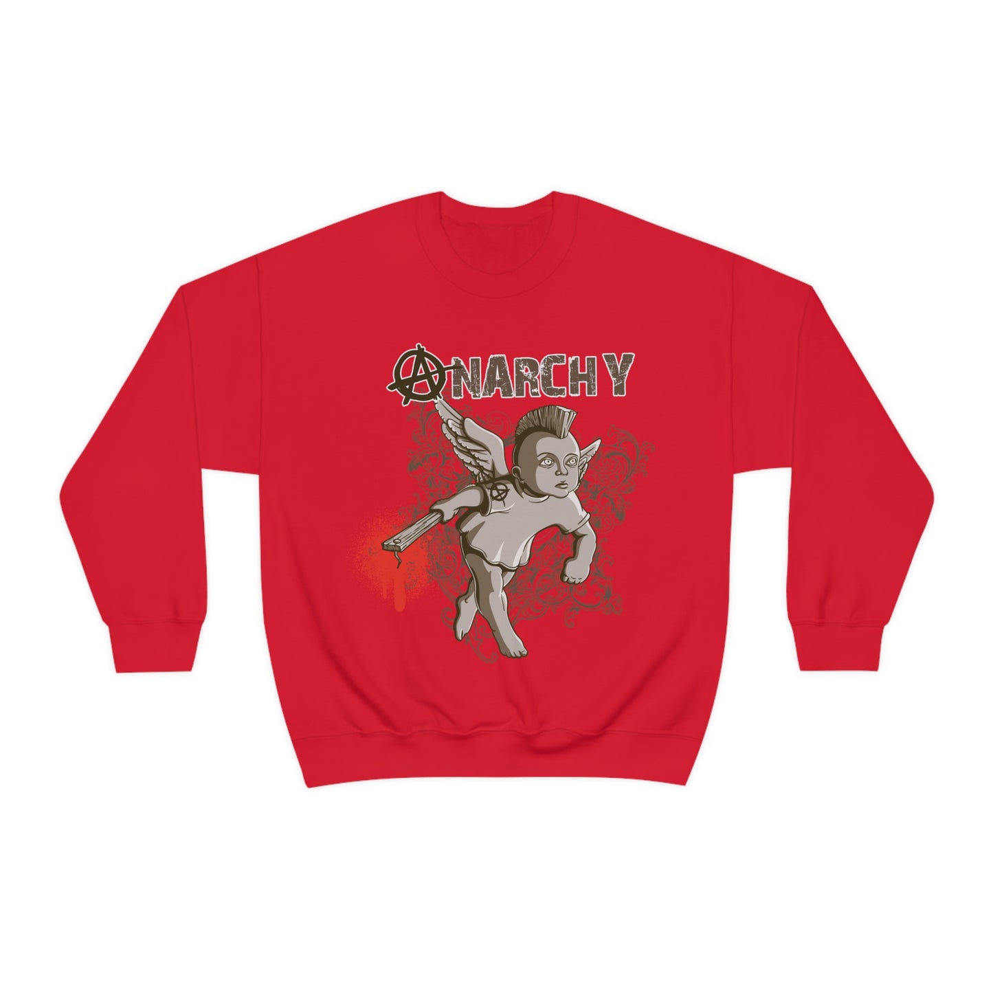 Anarchy Angel Crewneck Sweatshirt