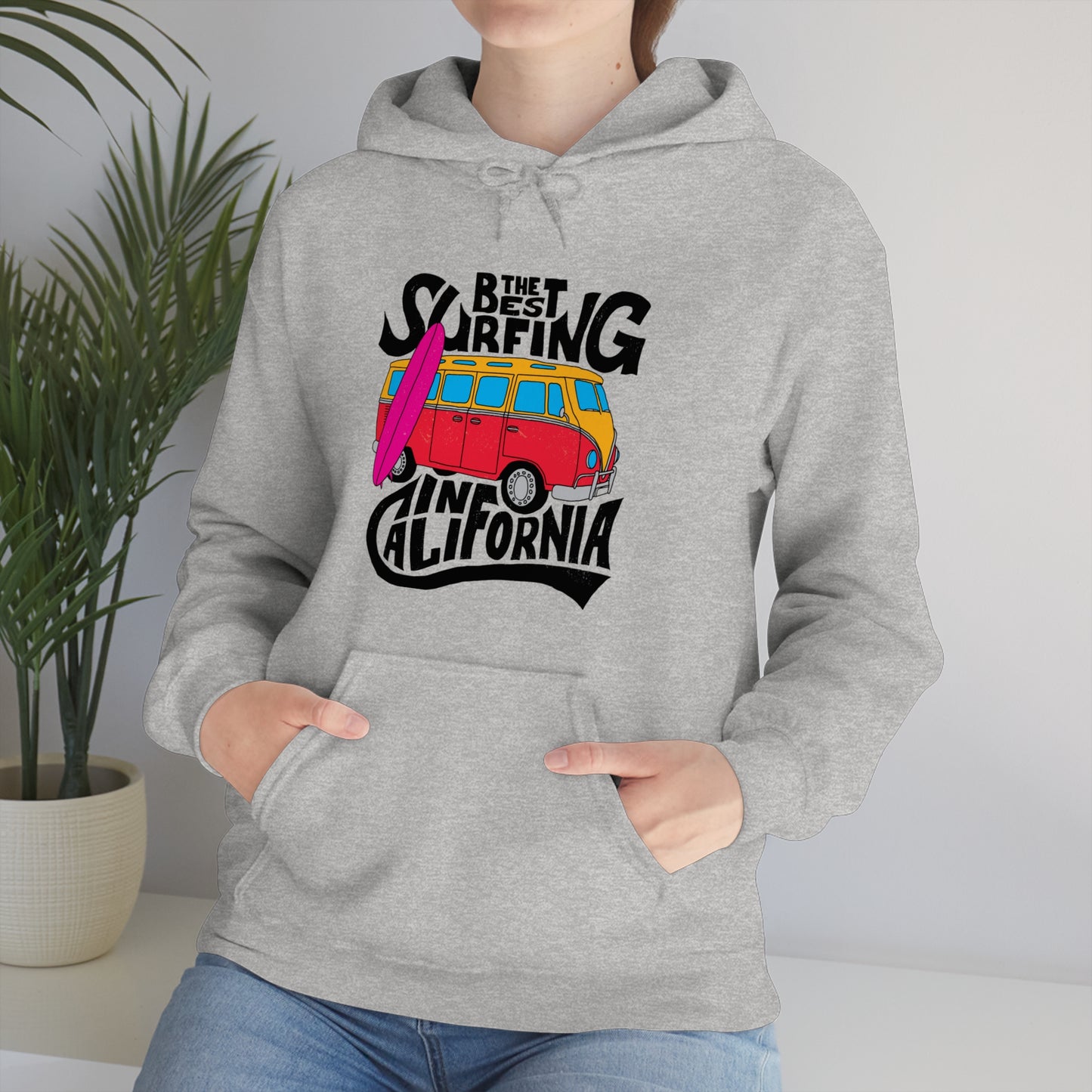 Best Surfing in California Hoodie