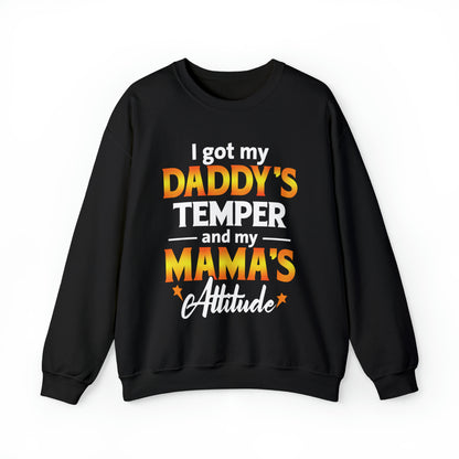 Daddy temper Crewneck Sweatshirt