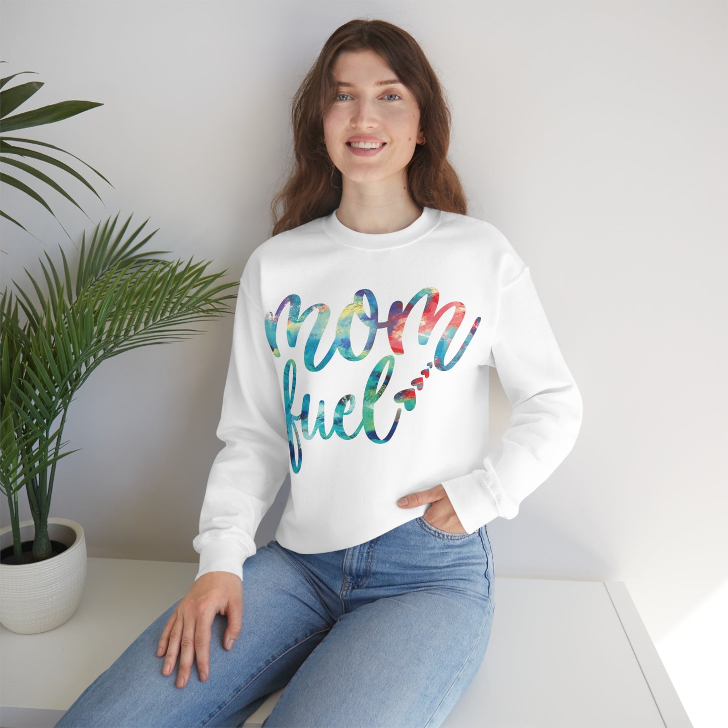 mom fuel Crewneck Sweatshirt