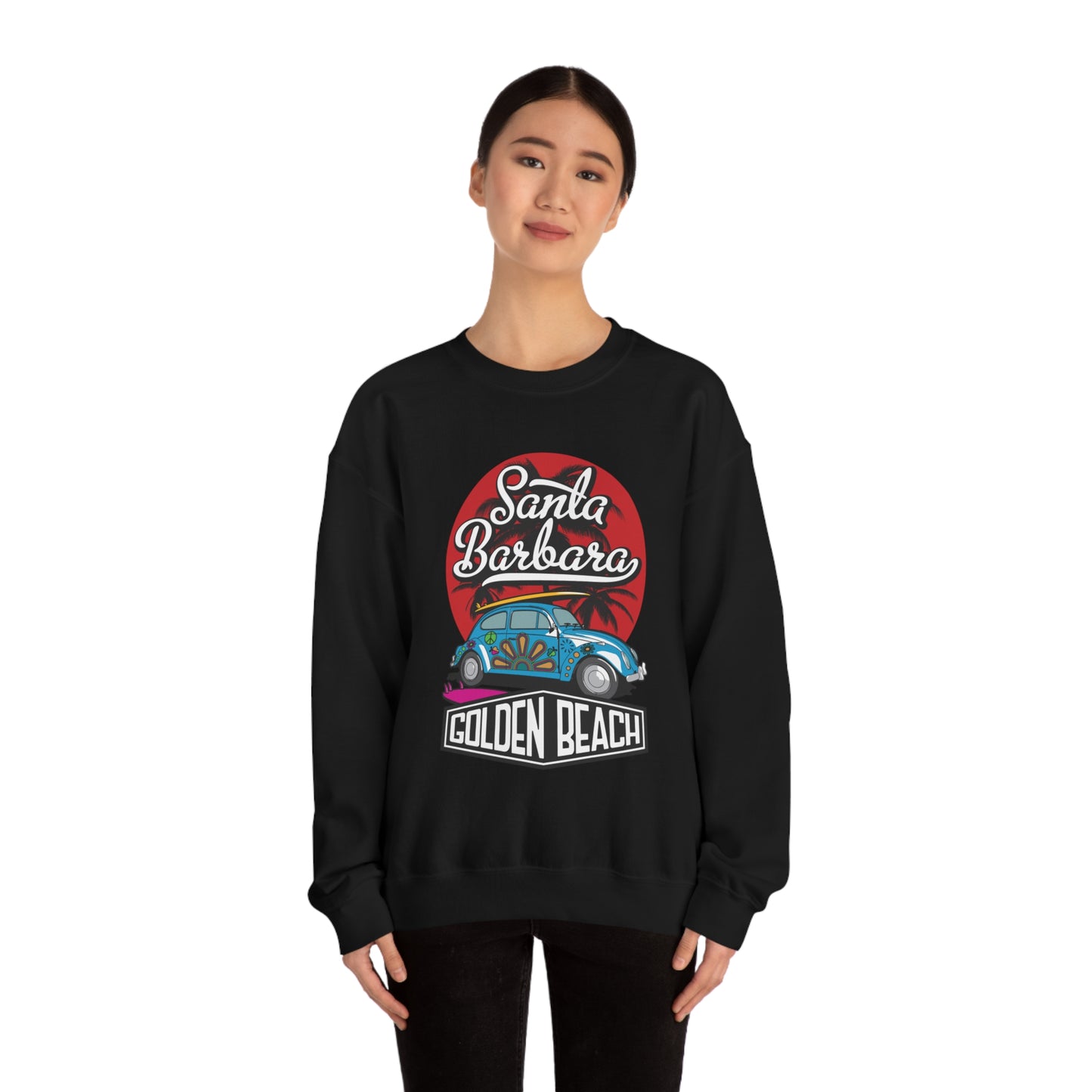 Golden Beach Buggy Crewneck Sweatshirt