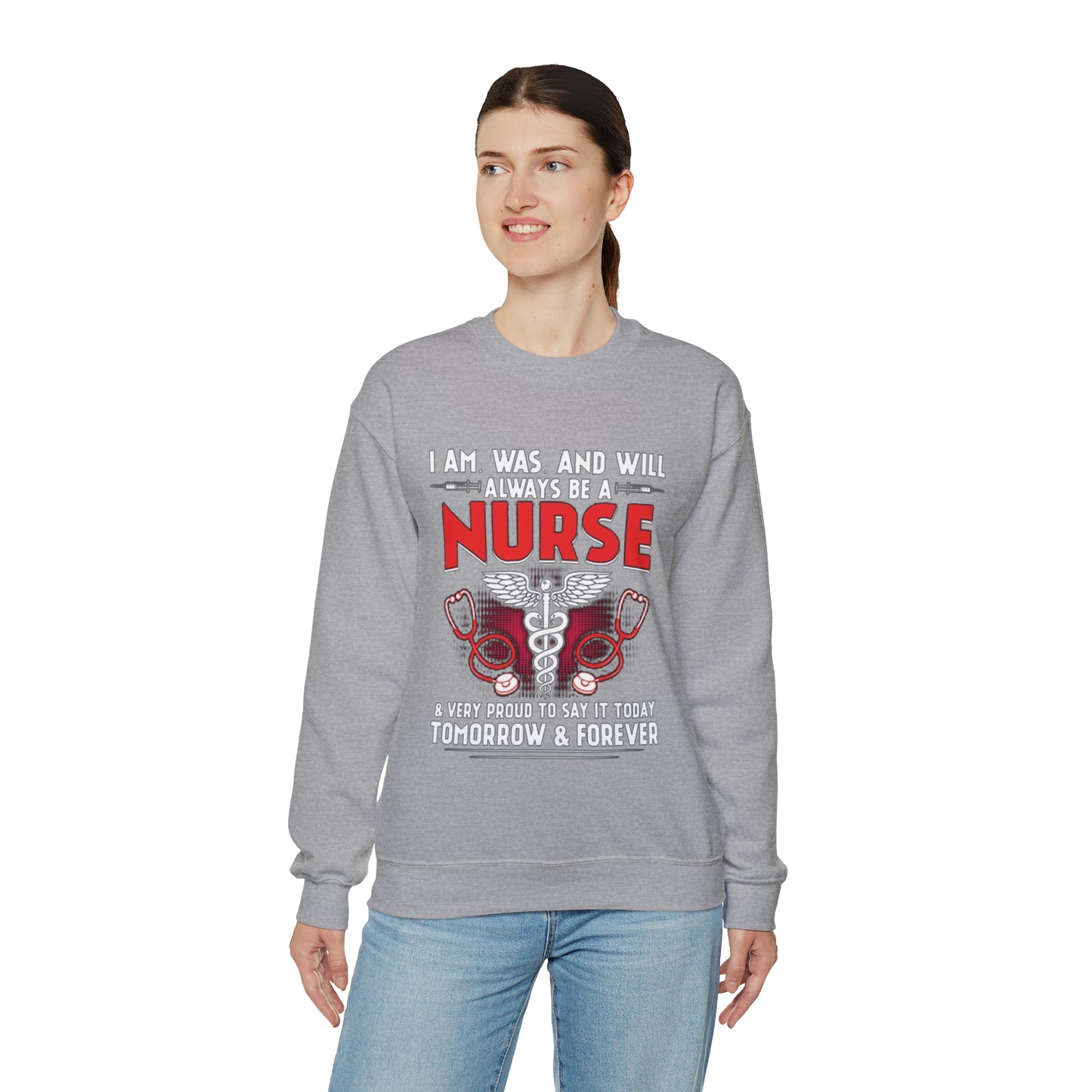 Forever a nurse Crewneck Sweatshirt