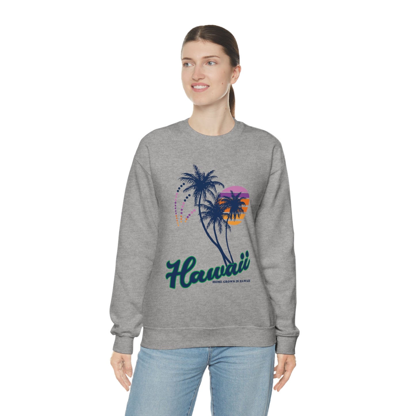 Home Grown In Hawaii Crewneck Sweatshirt