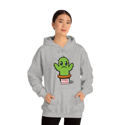 Free hugs sad cactus Hoodie