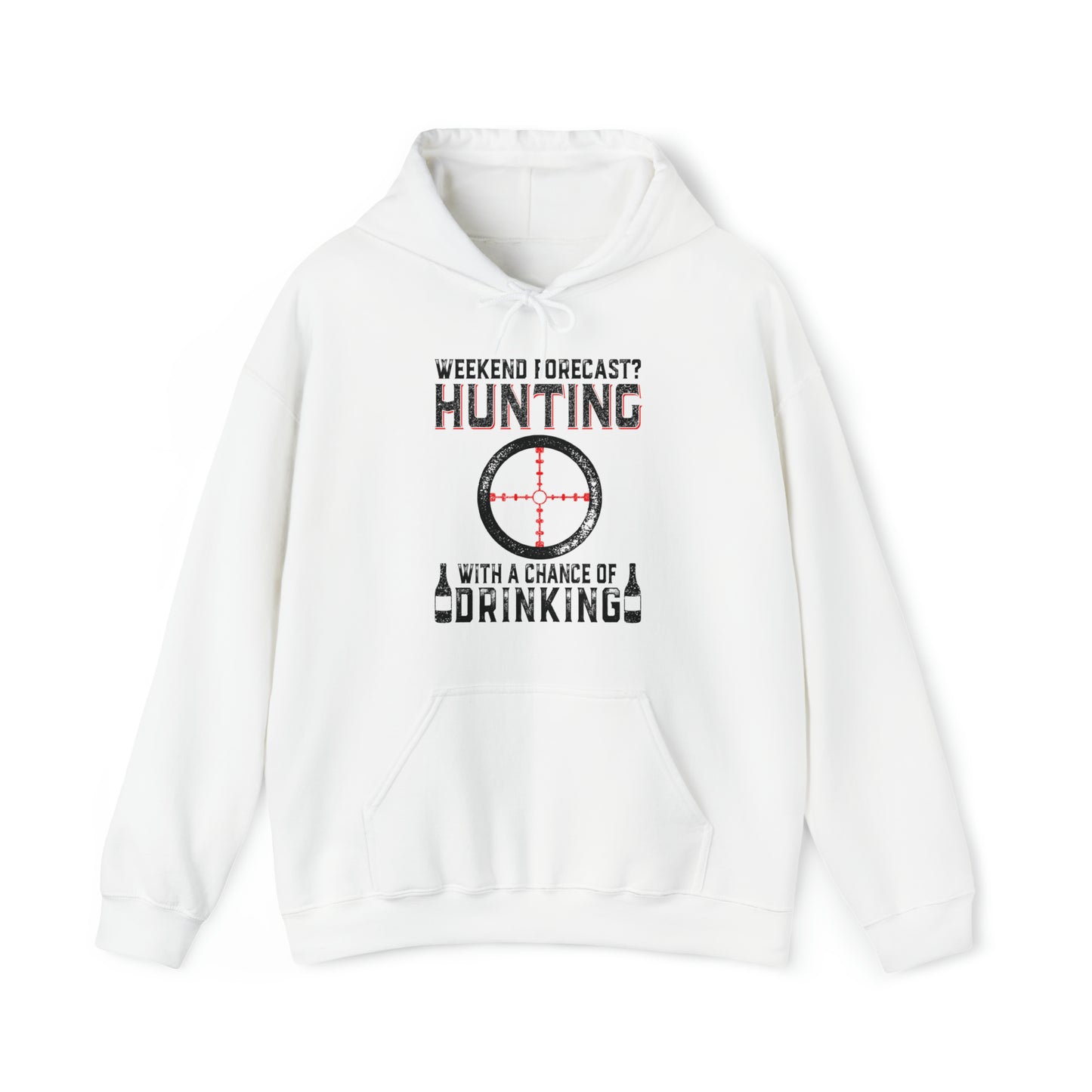 Weekend forecast hunting with a chance of drinking Hoodie