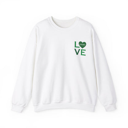 Lucky love St. Patrick's Crewneck Sweatshirt