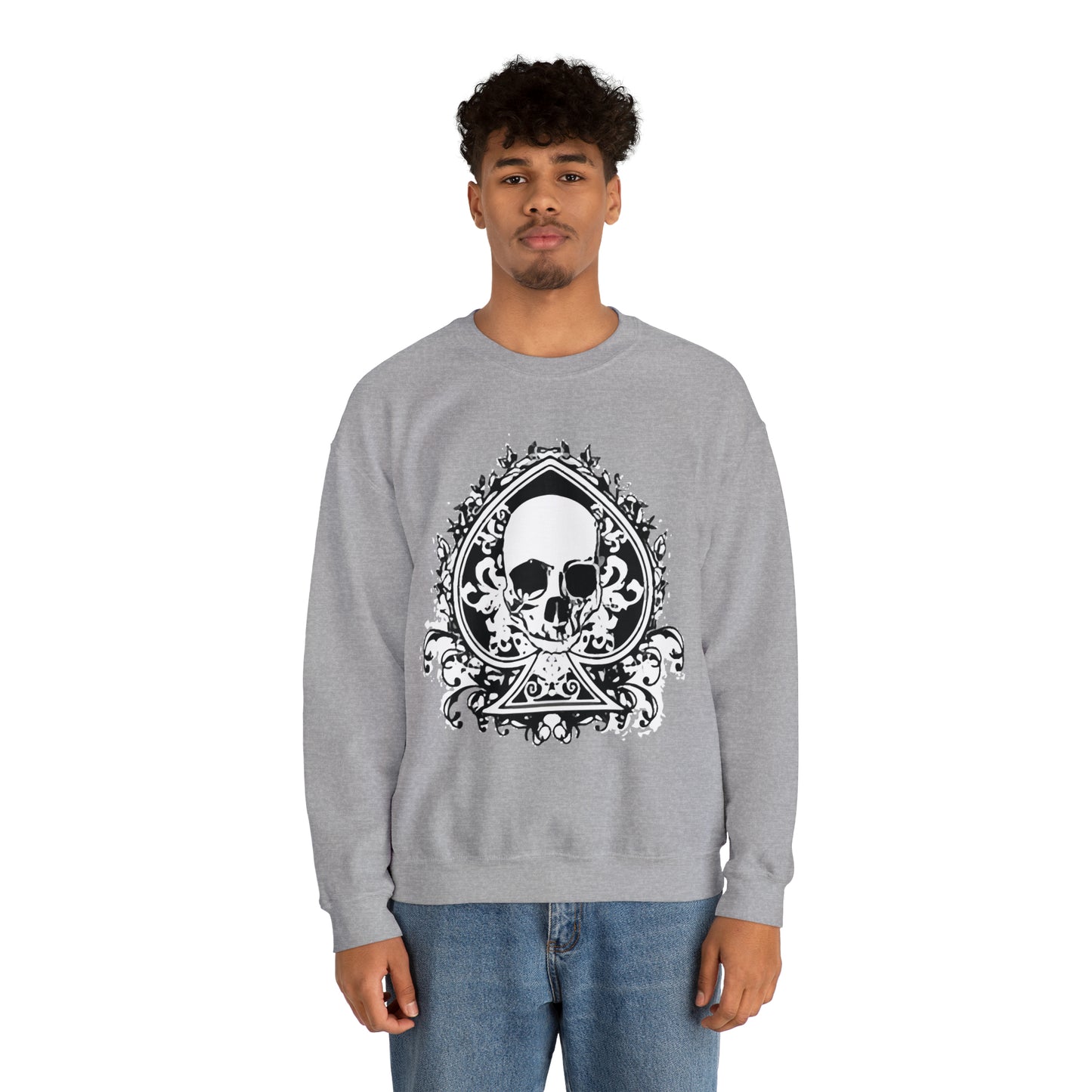 Ace of skull Crewneck Sweatshirt