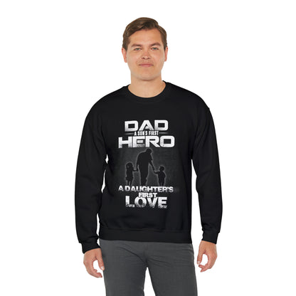 Son's first hero Crewneck Sweatshirt