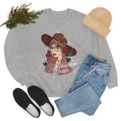 American Dream Woman Crewneck Sweatshirt