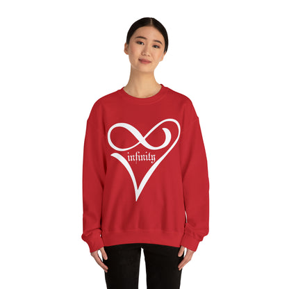 Infinity Love Heart symbol Crewneck Sweatshirt