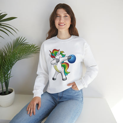 Dabbing Unicorn Crewneck Sweatshirt