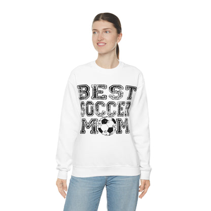 Best soccer mom Crewneck Sweatshirt