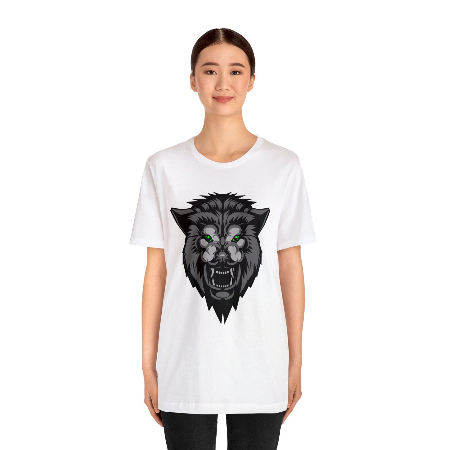 Green eyes wolf T-Shirt