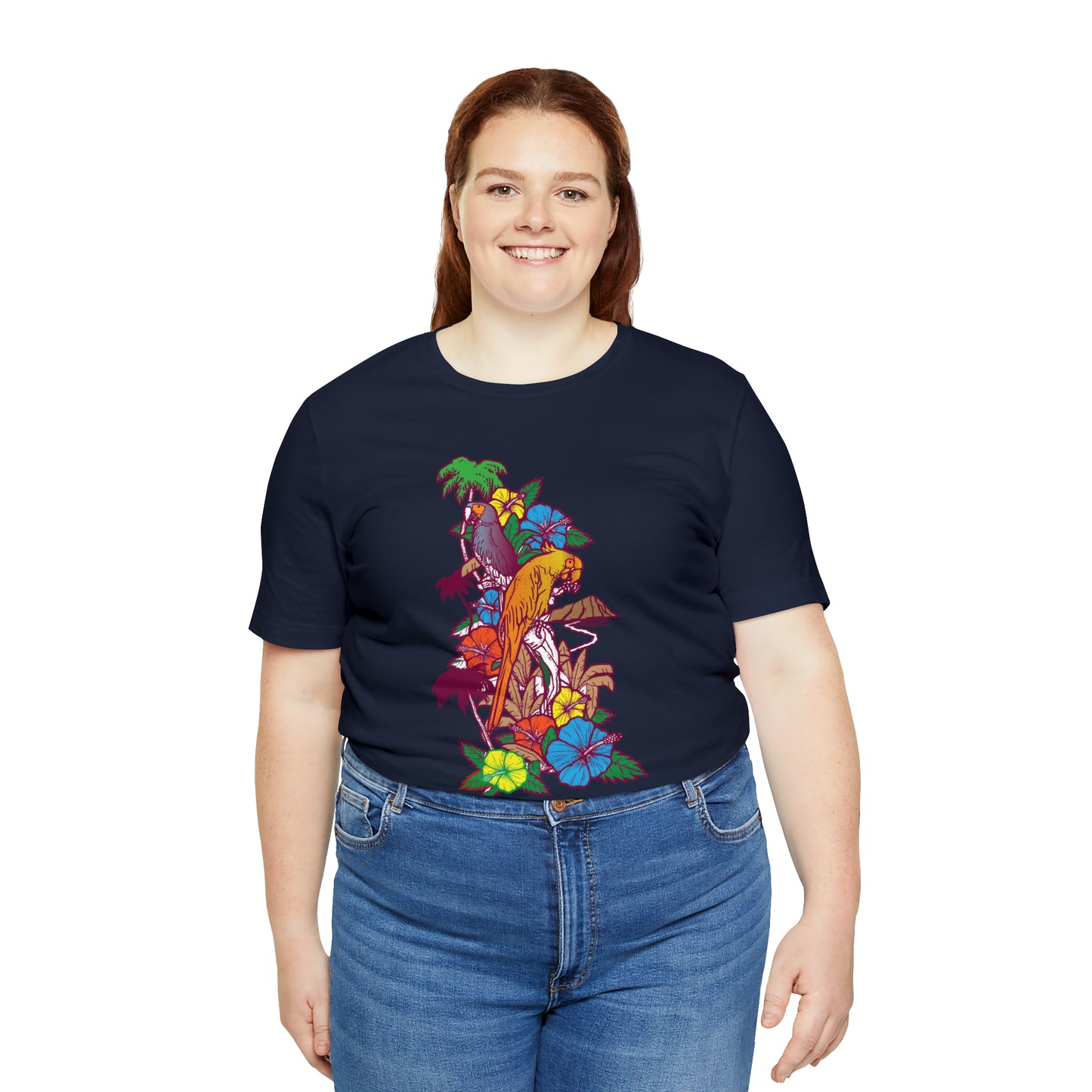 Parrot Jungle Floral T-Shirt