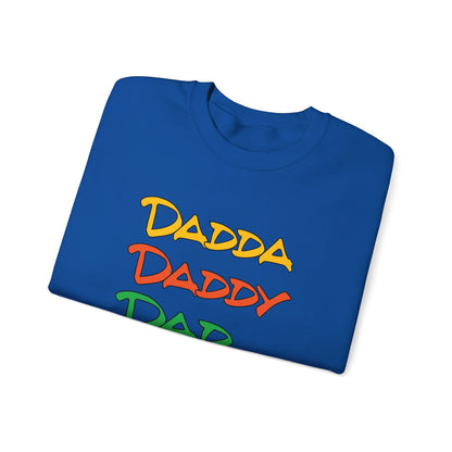 Daddy Dadda Dad Bruh Crewneck Sweatshirt