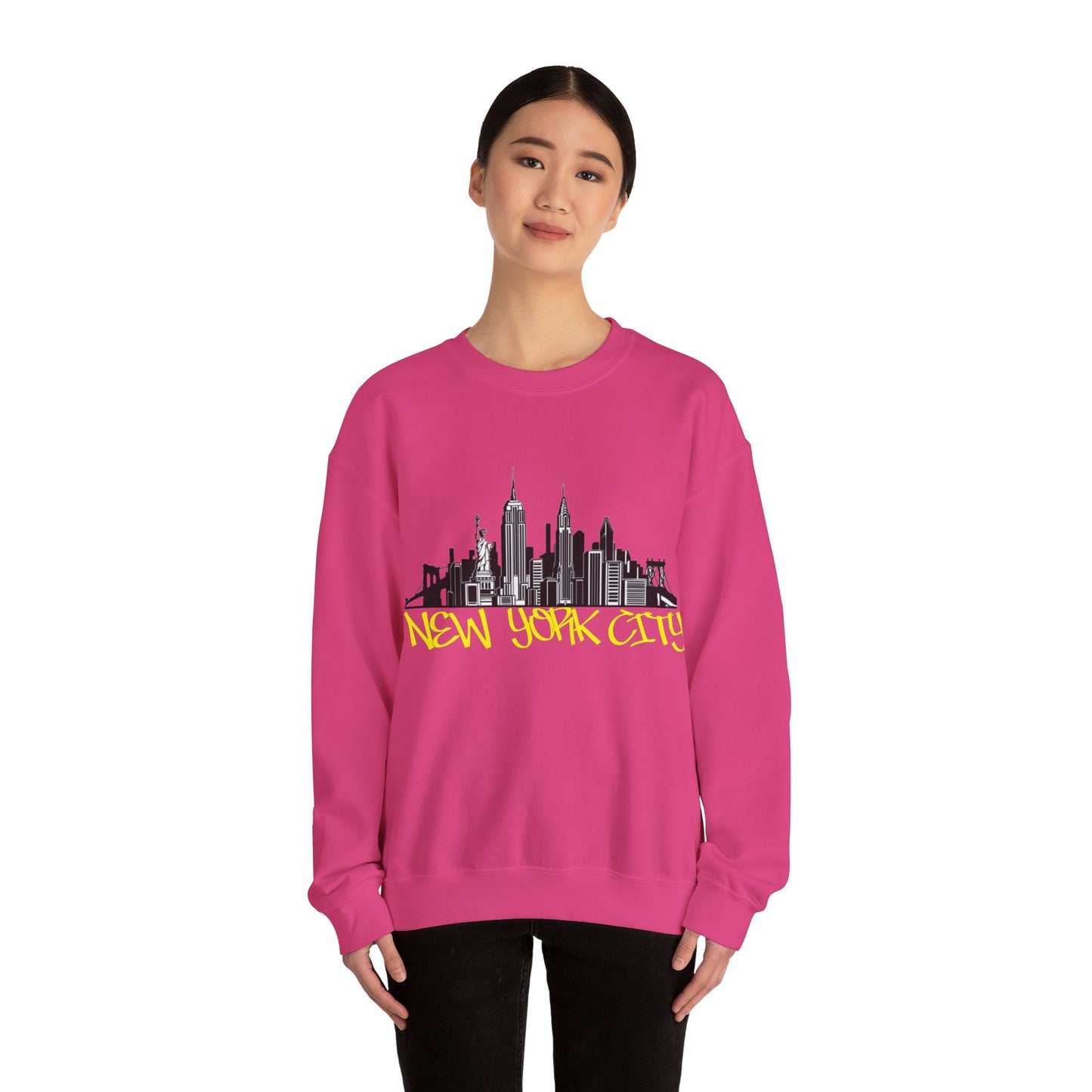 Beautiful New York City Crewneck Sweatshirt