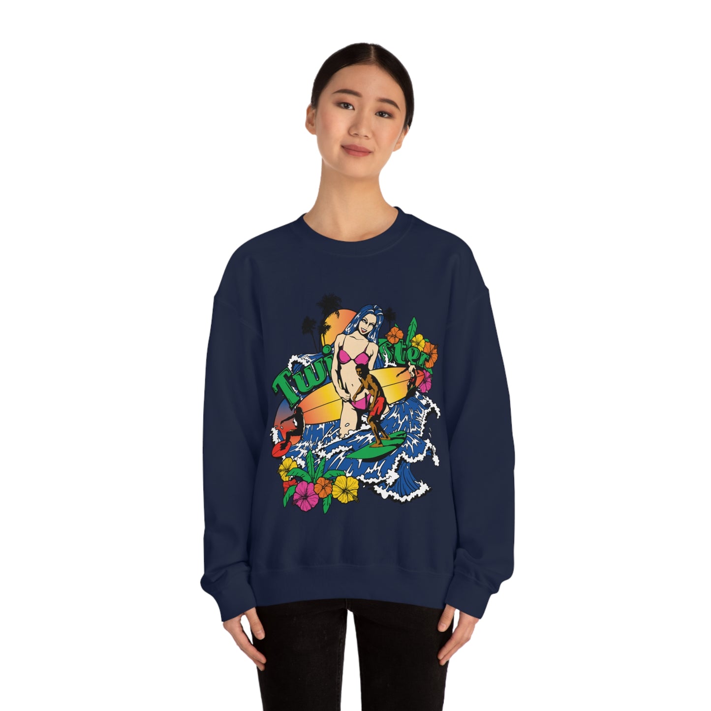 Twister Paradise Crewneck Sweatshirt