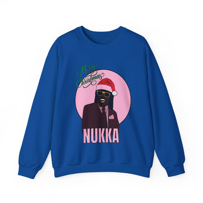 Merry Christmas NUKKA Crewneck Sweatshirt