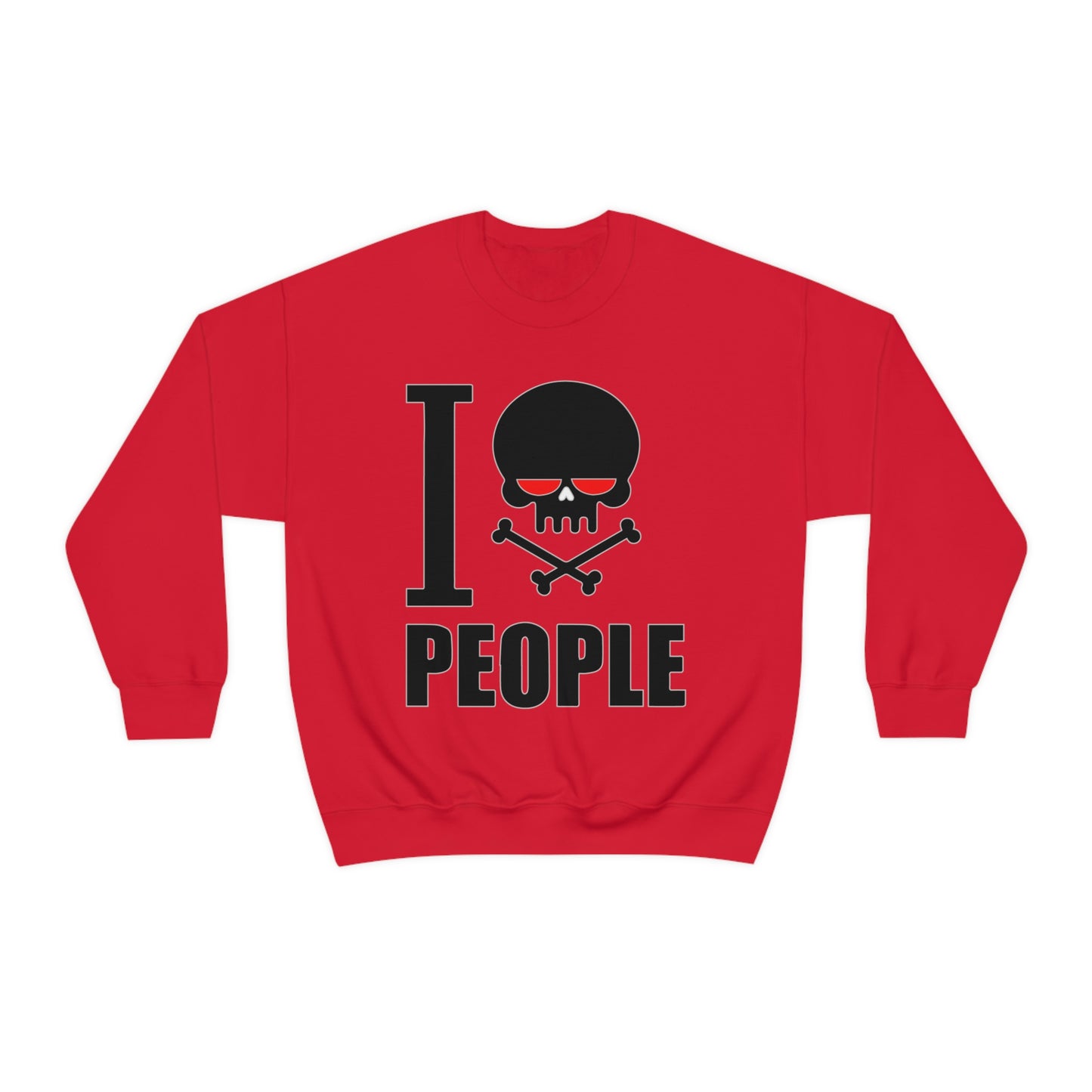 I hate people Crewneck Sweatshirt