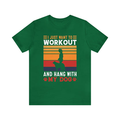 Workout with my dog Vintage T-Shirt