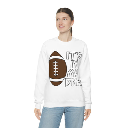 Football is in my DNA Crewneck Sweatshirt