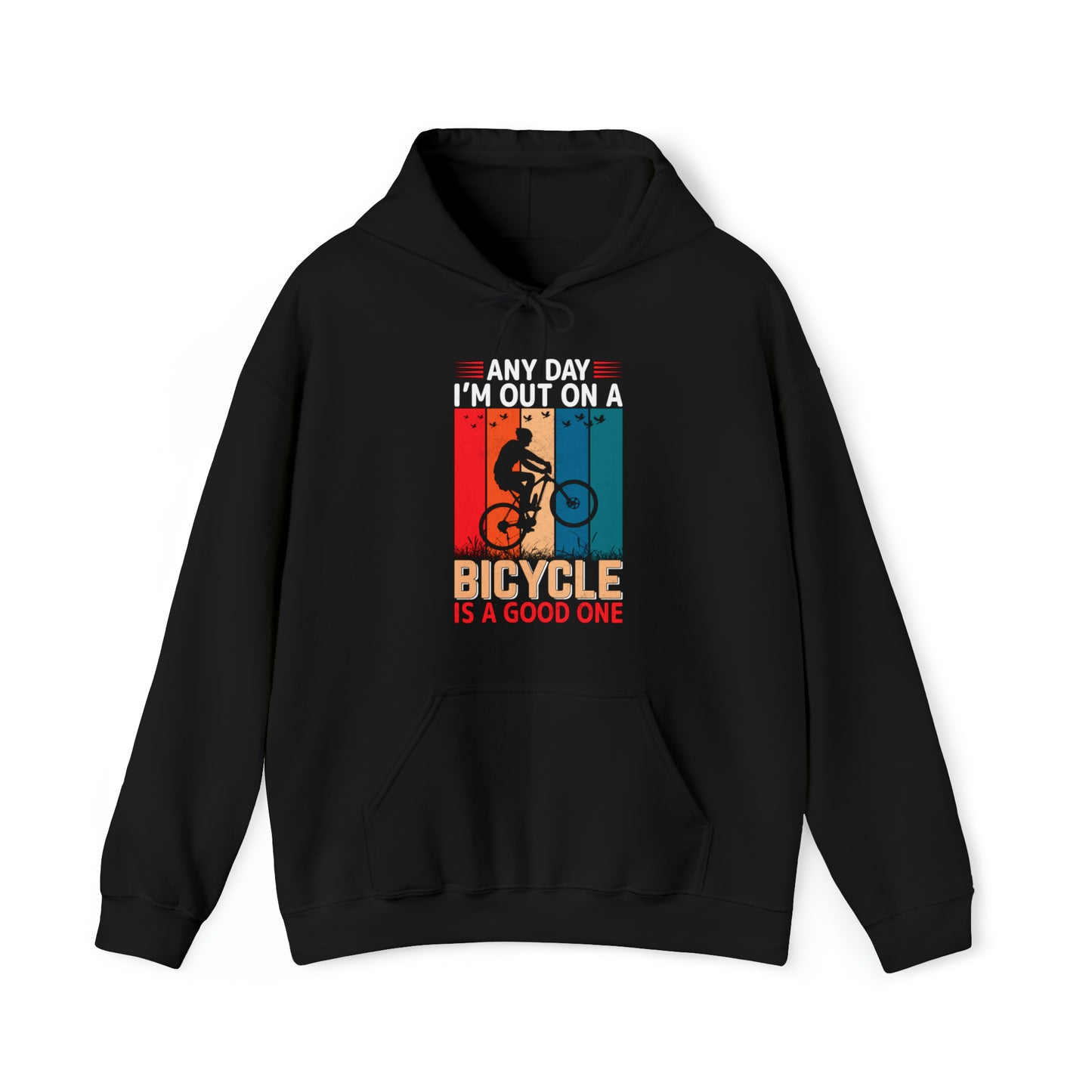 Any day in my bicycle is a good day vintage Hoodie