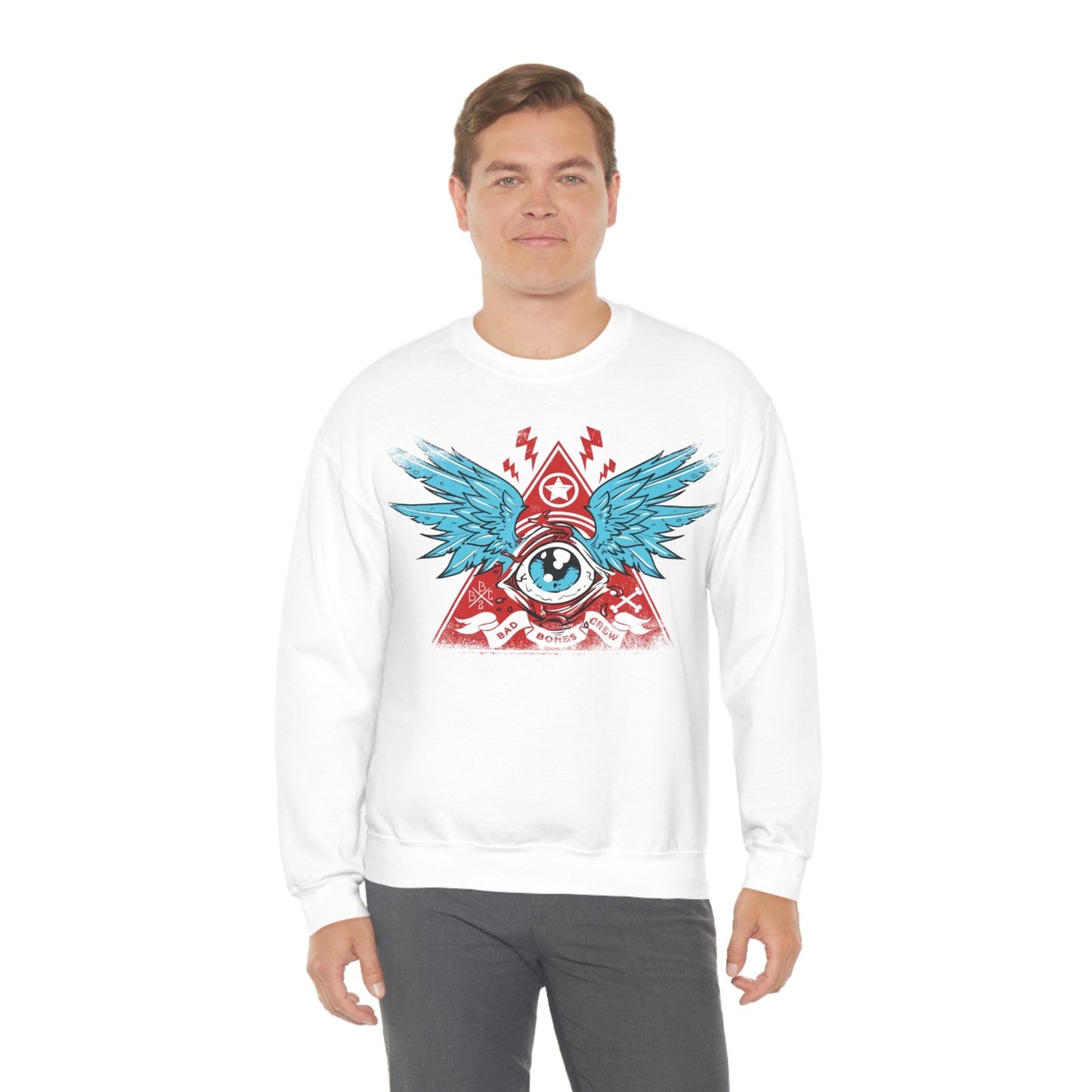 Bad bones crew Crewneck Sweatshirt