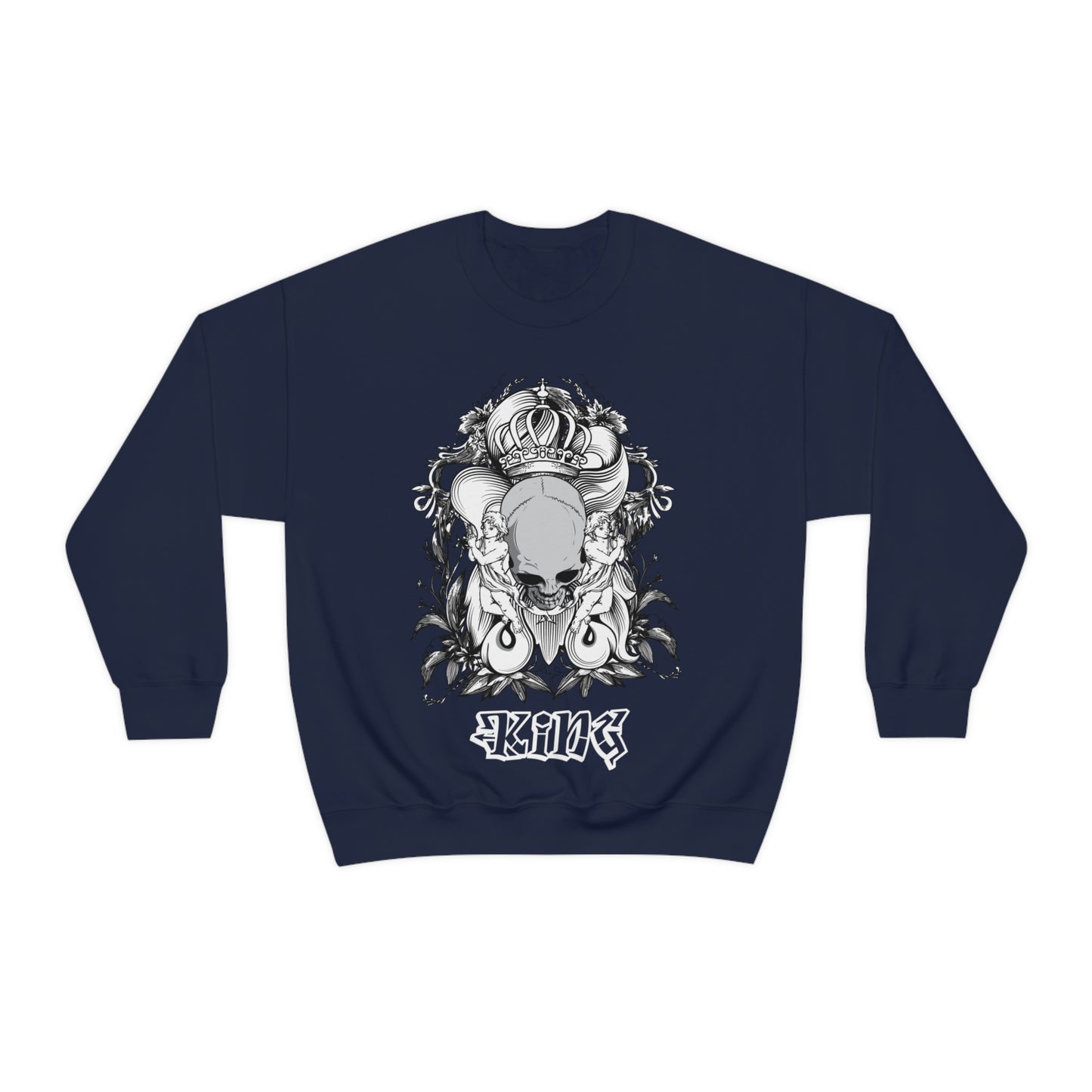 King Skully Crewneck Sweatshirt