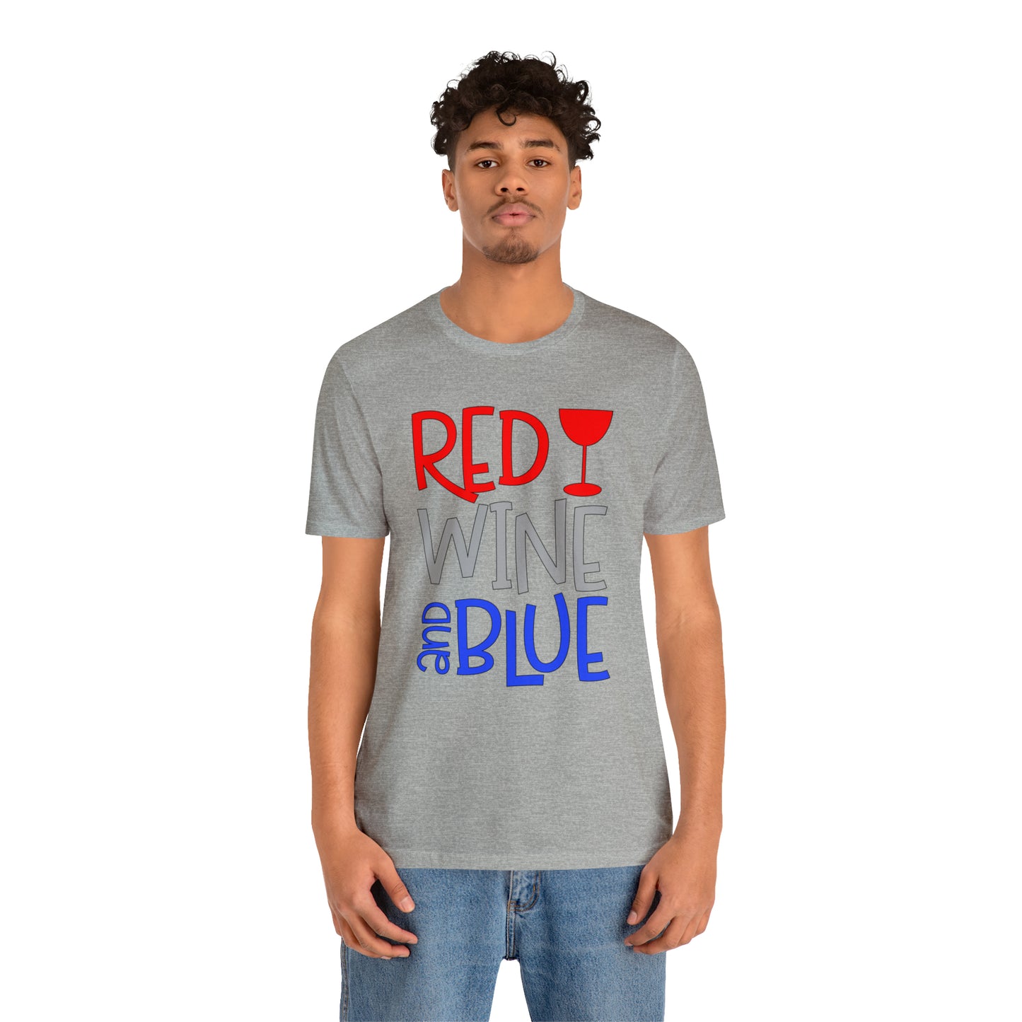 Red Wine Blue T-Shirt