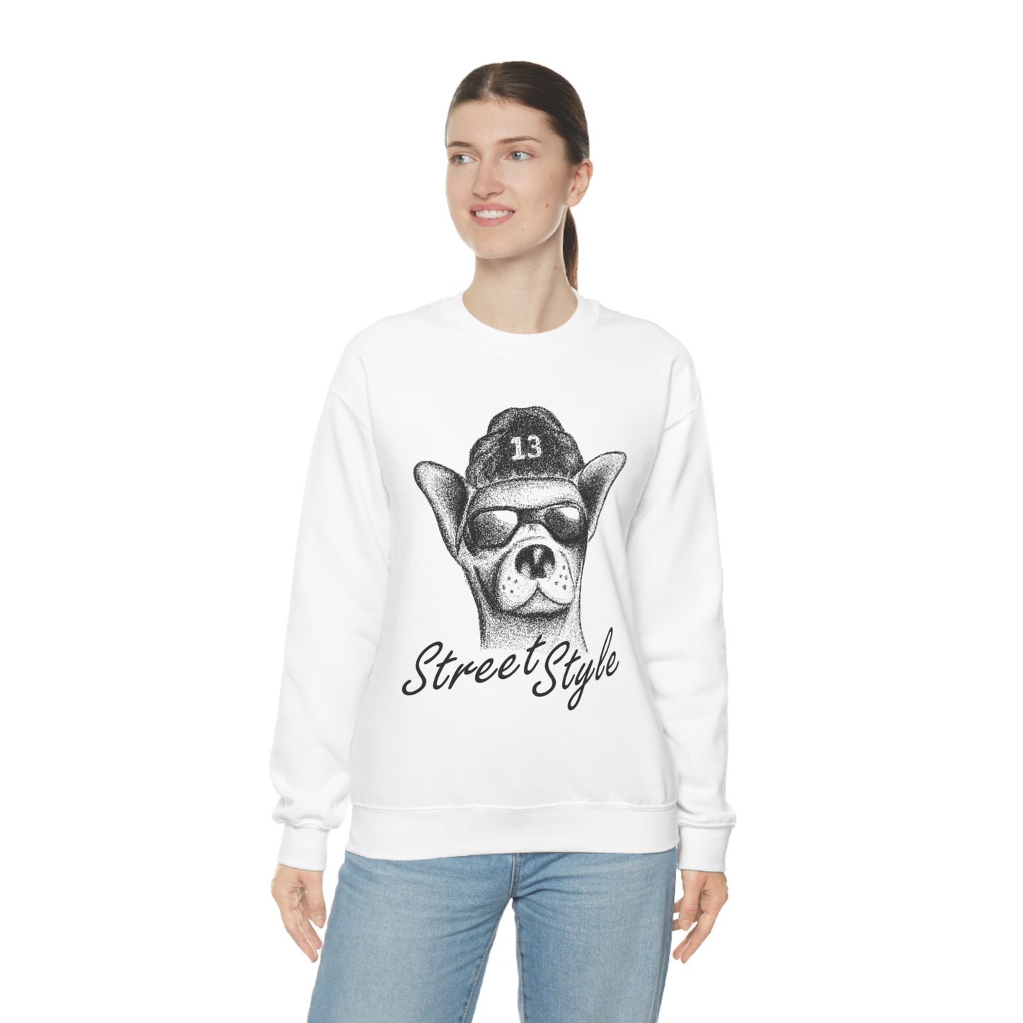 Street Style Crewneck Sweatshirt